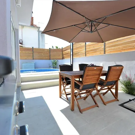 2-Apartmans Villa Popandrock In Zadar Exterior foto